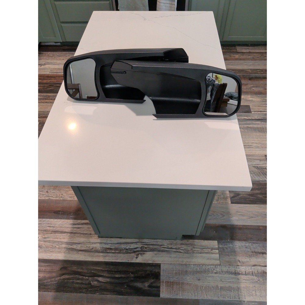 CIPA 1052 LH & RH Towing Mirrors Extension Pair Fits GM 2014-2018